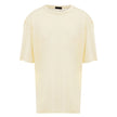 Corneliani Yellow Linen T-Shirt Corneliani