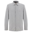 Corneliani Gray Cotton Shirt Corneliani