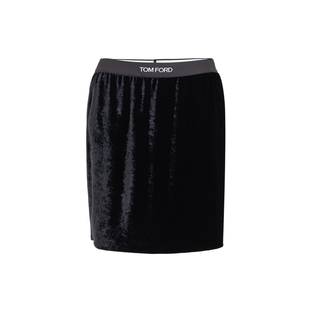 Tom Ford Black Viscose Mini Tom Ford