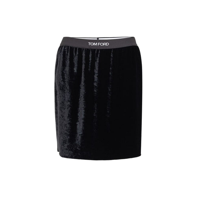 Tom Ford Black Viscose Mini Tom Ford