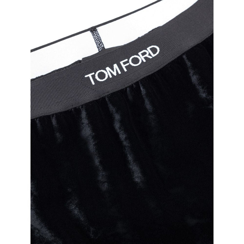 Tom Ford Black Viscose Mini Skirt Tom Ford