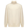 Cruciani White Cashmere Turtleneck Cruciani