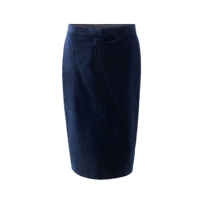 Tom Ford Blue Cotton Skirt Tom Ford