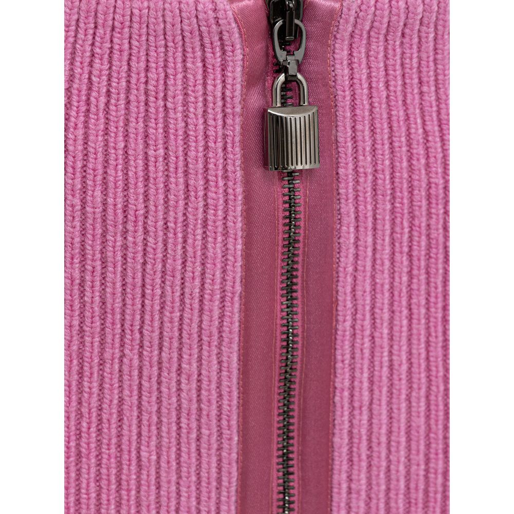 Tom Ford Pink Wool Midi Tom Ford
