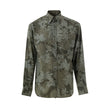 Tom Ford Green Lyocell Shirt Tom Ford