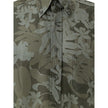 Tom Ford Green Lyocell Shirt Tom Ford