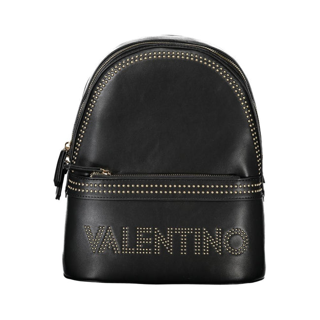 Mario Valentino Black Polyethylene Women Backpack Mario Valentino