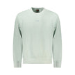 Hugo Boss Green Cotton Men Sweater Hugo Boss