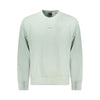 Hugo Boss Green Cotton Men Sweater Hugo Boss