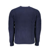 North Sails Blue Cotton Men Sweater North Sails