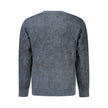 Hugo Boss Blue Cotton Men Sweater Hugo Boss