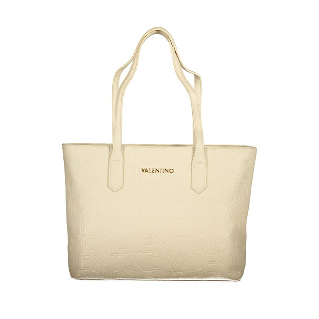 Mario Valentino Beige Polyethylene Handbag Mario Valentino