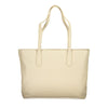 Mario Valentino Beige Polyethylene Handbag Mario Valentino