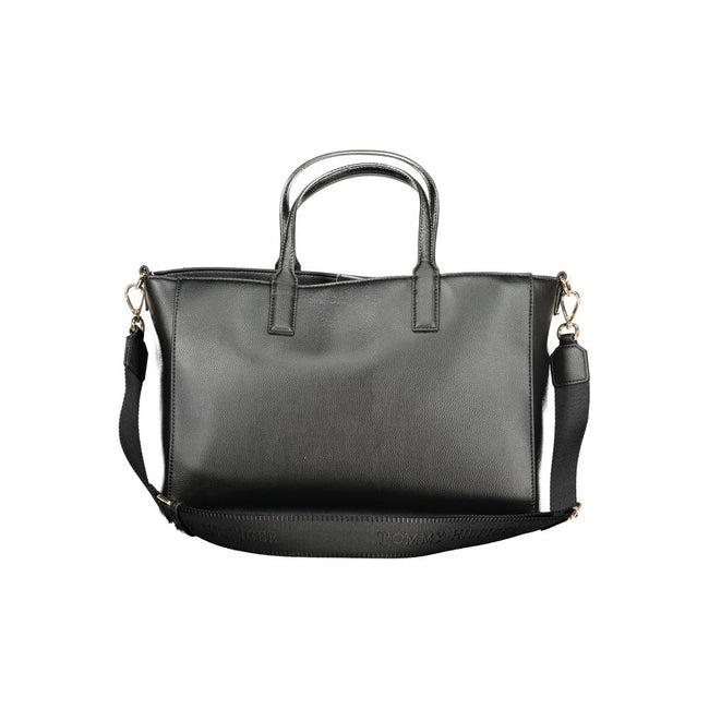 Tommy Hilfiger Black Polyester Women Handbag Tommy Hilfiger