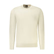Hugo Boss Beige Cotton Men Sweater Hugo Boss