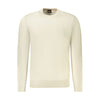 Hugo Boss Beige Cotton Men Sweater Hugo Boss