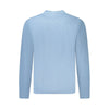 Hugo Boss Blue Cotton Men Sweater Hugo Boss
