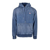 Diesel Blue Cotton Hoody Diesel