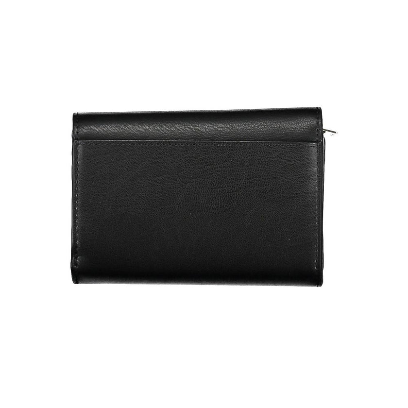Tommy Hilfiger Black Polyethylene Women Wallet Tommy Hilfiger