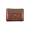 Tommy Hilfiger Sleek Leather Card Holder with Contrast Detailing Tommy Hilfiger