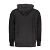 Tommy Hilfiger Black Cotton Men Sweater Hoodie Tommy Hilfiger