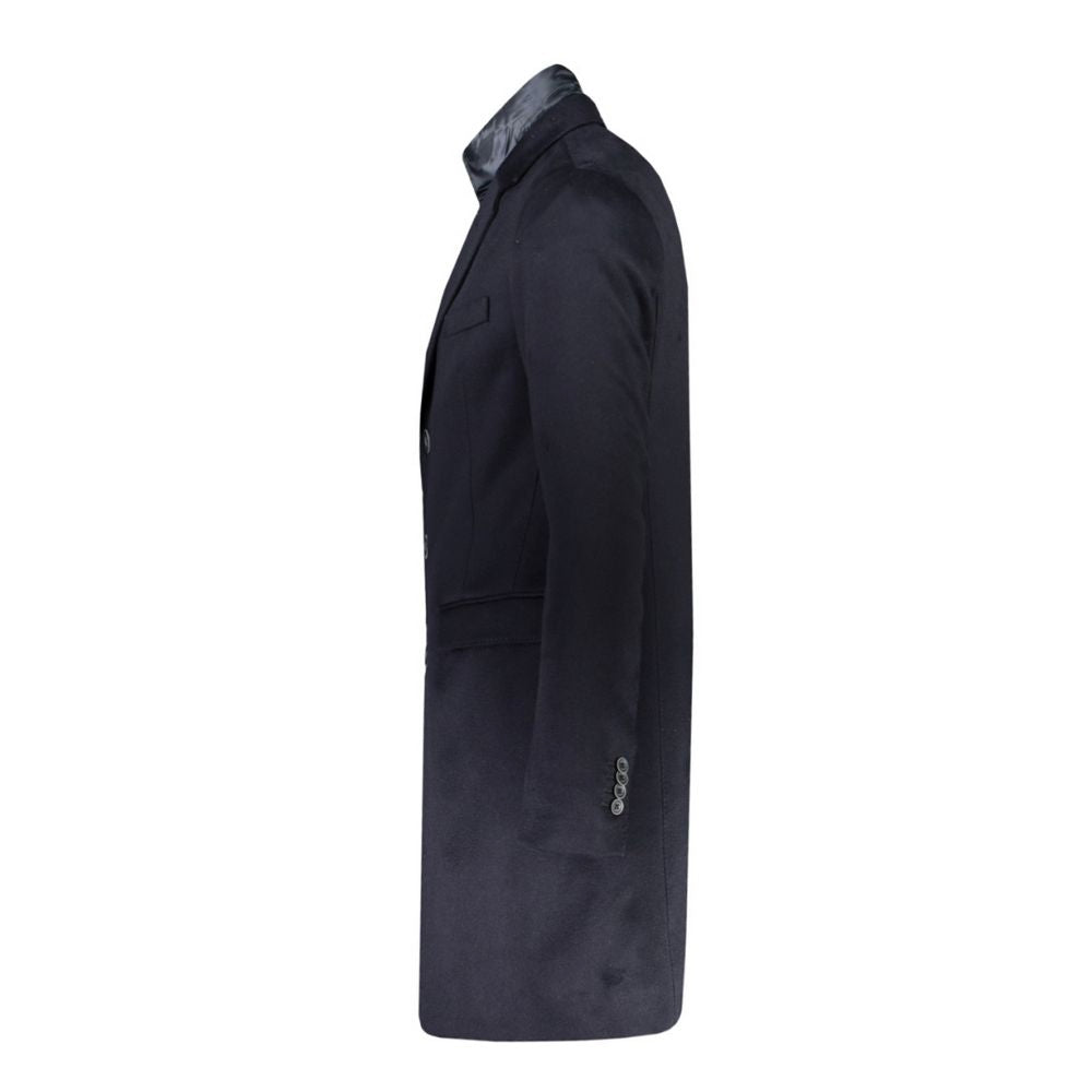 Herno Blue Cashmere Men Jacket Herno