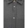 Canali Bicolor Cotton Shirt Canali