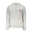 Tommy Hilfiger Gray Cotton Men Sweater Tommy Hilfiger
