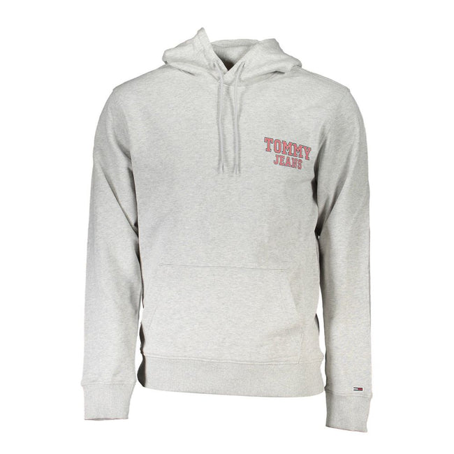 Tommy Hilfiger Gray Cotton Men Sweater Tommy Hilfiger