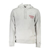 Tommy Hilfiger Gray Cotton Men Sweater Tommy Hilfiger