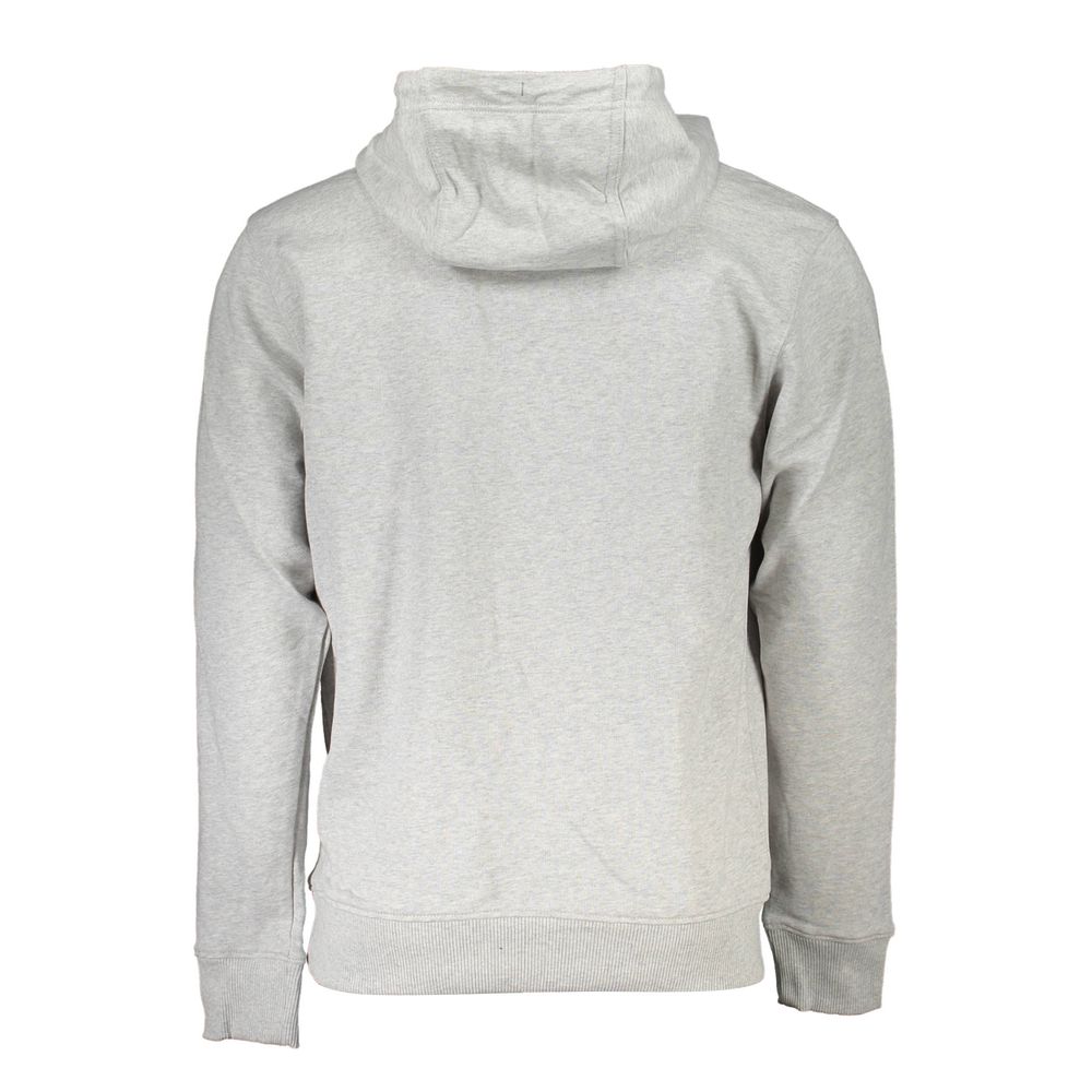 Tommy Hilfiger Gray Cotton Men Sweater Tommy Hilfiger