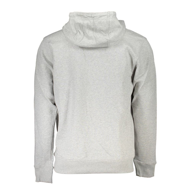 Tommy Hilfiger Gray Cotton Men Sweater Tommy Hilfiger