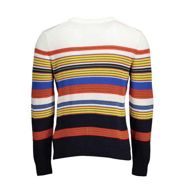 Gant Blue Cotton Men Sweater Gant