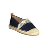Ralph Lauren Blue Polyester Women Flat Shoe Ralph Lauren