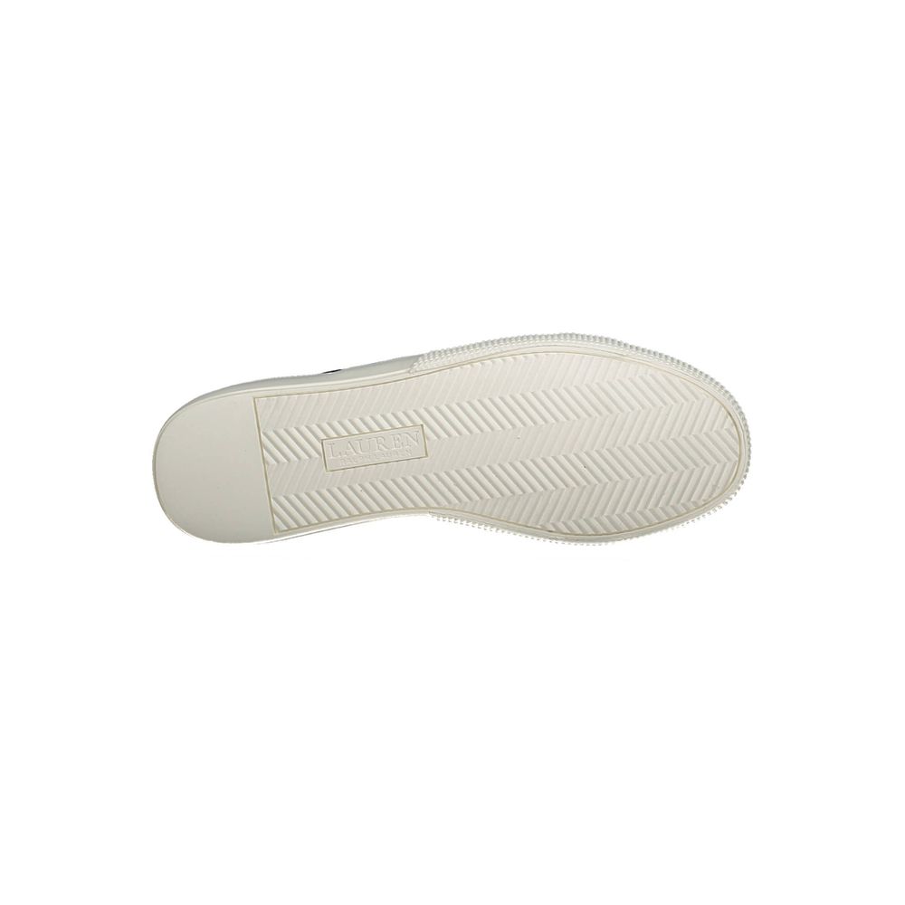 Ralph Lauren Blue Cotton Women Sneaker Ralph Lauren