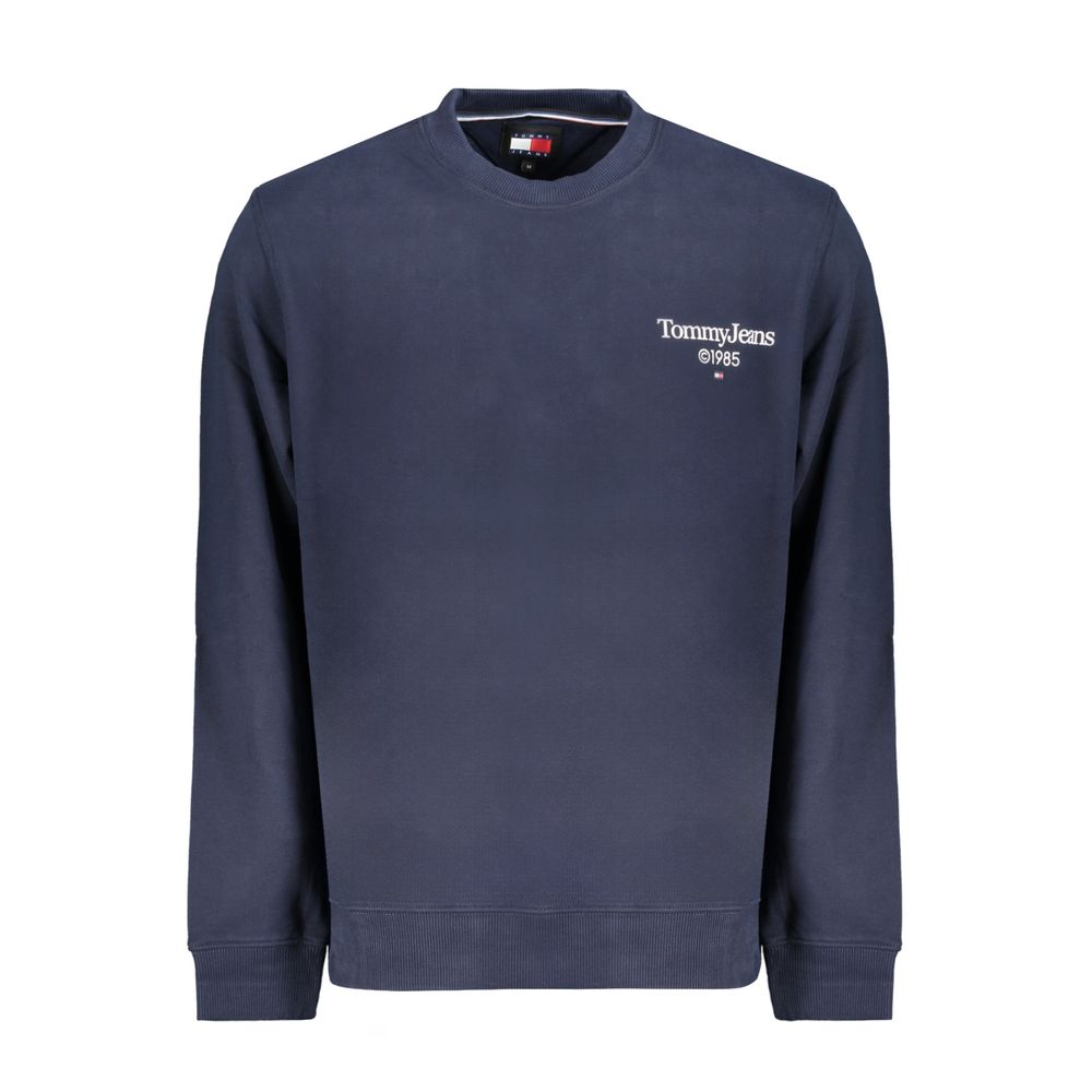 Tommy Hilfiger Blue Cotton Men Sweater Tommy Hilfiger