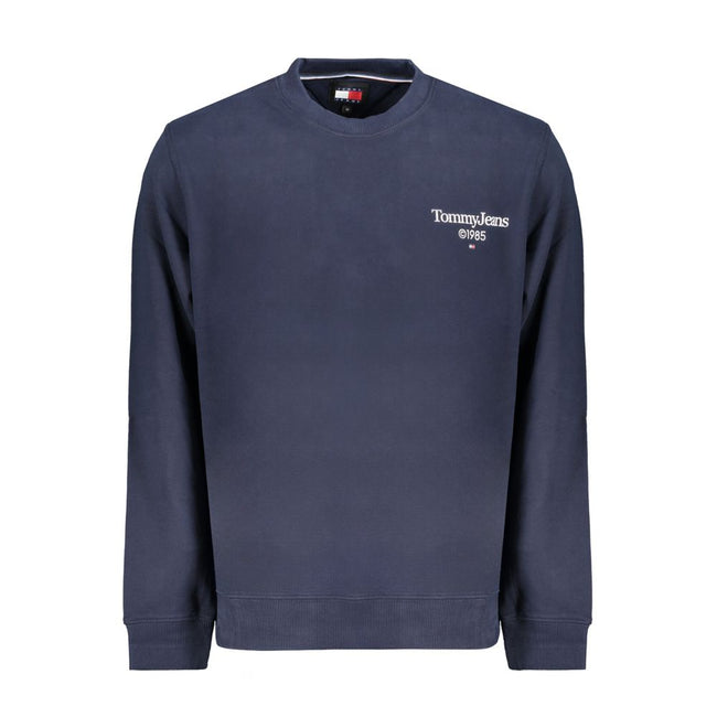 Tommy Hilfiger Blue Cotton Men Sweater Tommy Hilfiger