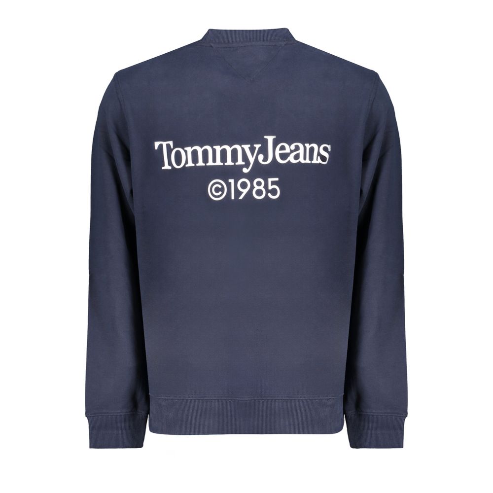 Tommy Hilfiger Blue Cotton Men Sweater Tommy Hilfiger