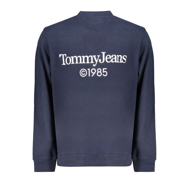 Tommy Hilfiger Blue Cotton Men Sweater Tommy Hilfiger