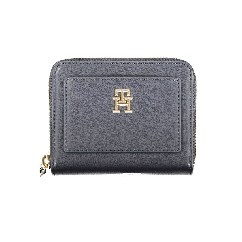 Tommy Hilfiger Blue Polyurethane Women Wallet Tommy Hilfiger