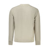 Hugo Boss Beige Cotton Men Sweater Hugo Boss