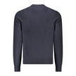 Hugo Boss Blue Cotton Men Sweater Hugo Boss