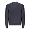 Hugo Boss Blue Cotton Men Sweater Hugo Boss
