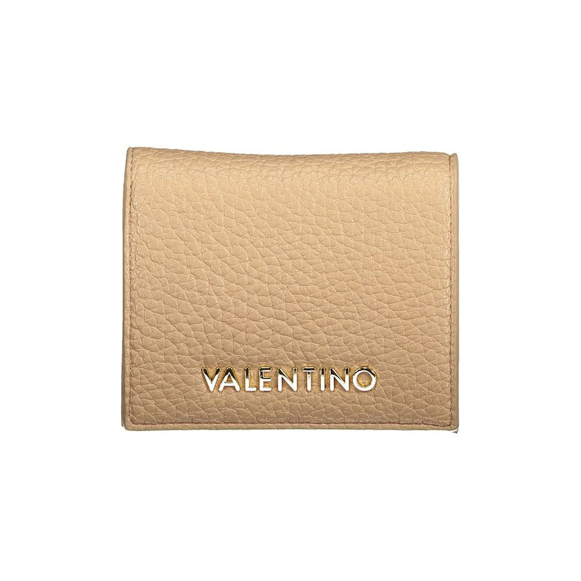 Mario Valentino Beige Polyurethane Women Wallet Mario Valentino