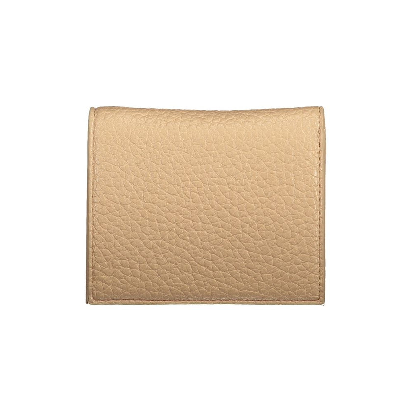 Mario Valentino Beige Polyurethane Women Wallet Mario Valentino