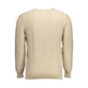Gant Beige Cotton Men Sweater Gant