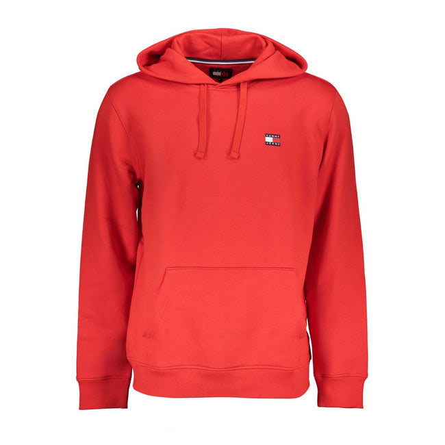 Tommy Hilfiger Red Cotton Men Sweater Tommy Hilfiger