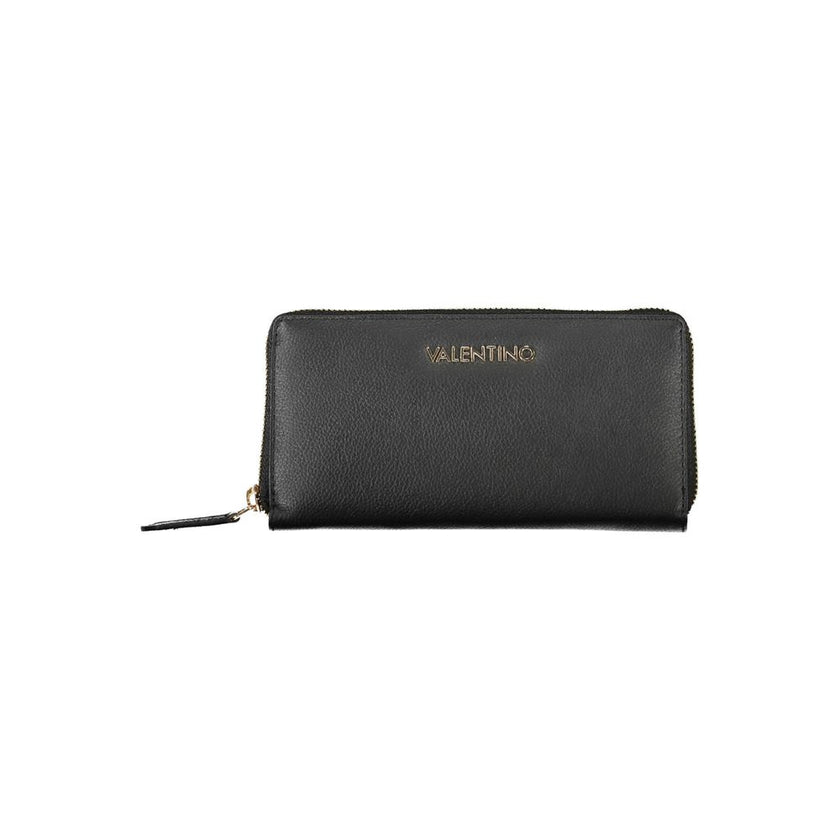 Mario Valentino Black Polyurethane Women Wallet Mario Valentino