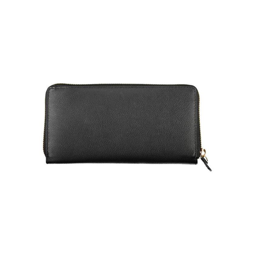 Mario Valentino Black Polyurethane Women Wallet Mario Valentino