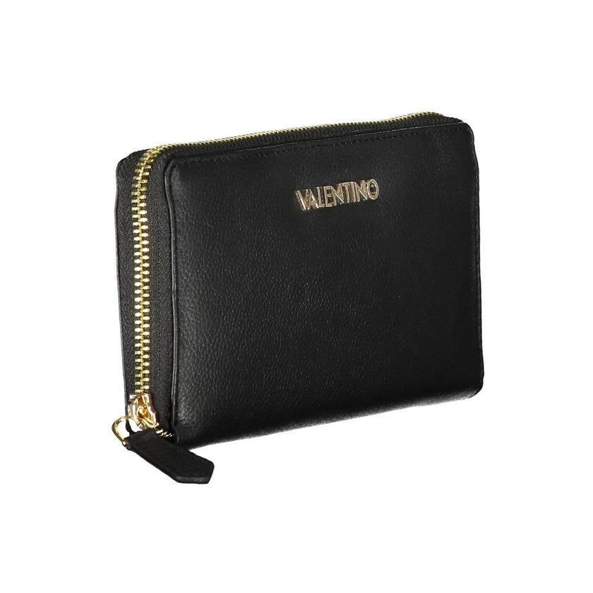 Mario Valentino Black Polyurethane Women Wallet Mario Valentino